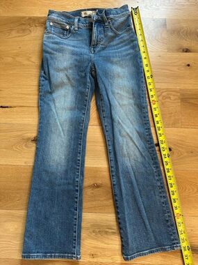 Madewell Mid-Rise Kick Out Denim Jeans Size 25